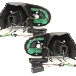 Πίσω φανάρια τύπου led για Vw Golf 5 - black - σετ 2τμχ. Πίσω φανάρια τύπου led για Vw Golf 5 - black - σετ 2τμχ.