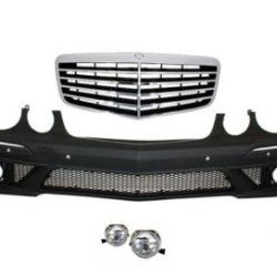 Προφυλακτήρας εμπρός tuning για Mercedes W211 E-Class (2002-2009) - AMG με μάσκα και προβολάκια Προφυλακτήρας εμπρός tuning για Mercedes W211 E-Class (2002-2009) - AMG με μάσκα και προβολάκια