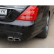Πίσω προφυλακτήρας για Mercedes W221 S-class  (2005-2011) - AMG με μπούκες