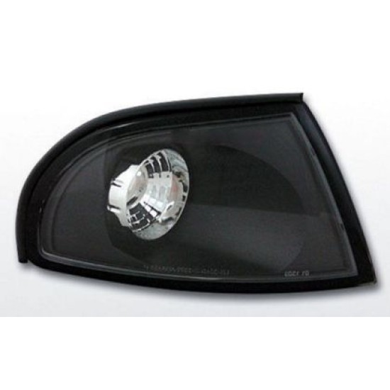Φλας δίπλα στο φανάρι AUDI A4 (1994-1998) - black - σετ 2τμχ.