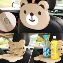 Αναδιπλούμενη ποτηροθήκη πλάτης με τραπεζάκι - με σχήμα αρκουδάκι Αναδιπλούμενη ποτηροθήκη πλάτης με τραπεζάκι - με σχήμα αρκουδάκι