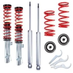 Ρυθμιζόμενη ανάρτηση για Ford Focus (1998-2004) - κόκκινες - 4τμχ. Ρυθμιζόμενη ανάρτηση για Ford Focus (1998-2004) - κόκκινες - 4τμχ.