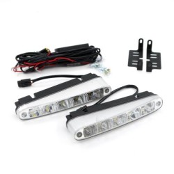 Universal led φώτα με 5 led x 1W - υπό γωνία - 2τμχ. Universal led φώτα με 5 led x 1W - υπό γωνία - 2τμχ.