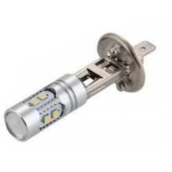 Led λάμπα Η1 10 W με 10 led 2323 επί 1 W CREE και προτζέκτορα - 1τμχ. Led λάμπα Η1 10 W με 10 led 2323 επί 1 W CREE και προτζέκτορα - 1τμχ.