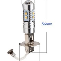 Led λάμπες H3 10W με 10 led 2323 επί 1 W CREE και προτζέκτορα - 1τμχ. Led λάμπες H3 10W με 10 led 2323 επί 1 W CREE και προτζέκτορα - 1τμχ.