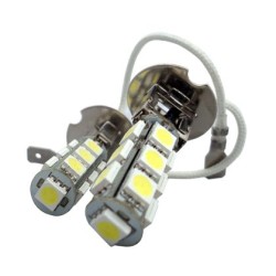 Led λάμπα Η3 με 9 led - 1τμχ. Led λάμπα Η3 με 9 led - 1τμχ.