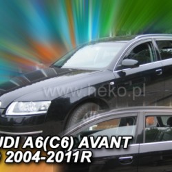 Ανεμοθραύστες για Audi A6 C6 (2004-2011) combi - 4 τμχ. εμπρός και πίσω