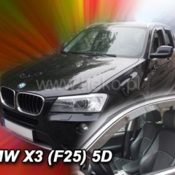 Ανεμοθραύστες για BMW X3 F25 (2010+) - 2 τμχ. εμπρός