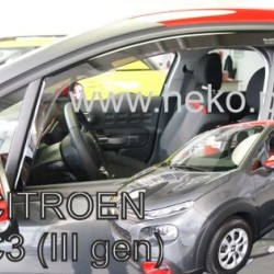 Ανεμοθραύστες για Citroen C3 III (2017+) 5 πορτο - 2 τμχ. εμπρός Ανεμοθραύστες για Citroen C3 III (2017+) 5 πορτο - 2 τμχ. εμπρός