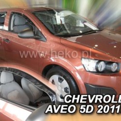 Ανεμοθραύστες για Chevrolet Aveo (2011+) sedan , combi  - 2 τμχ. εμπρός Ανεμοθραύστες για Chevrolet Aveo (2011+) sedan , combi  - 2 τμχ. εμπρός