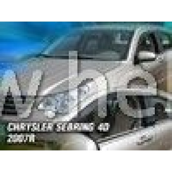 Ανεμοθραύστες για Chrysler Voyager GS / Dodge Caravan (1996-2001) 2 τμχ. εμπρός