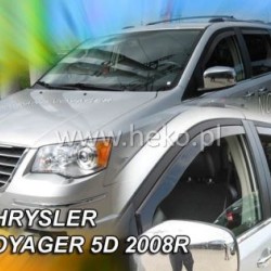 Ανεμοθραύστες για Chrysler Voyager Grand / Lancia Voyager (2008+) / Dodge Grand Caravan (2008+) 5 πορτο - 2 τμχ. εμπρός Ανεμοθραύστες για Chrysler Voyager Grand / Lancia Voyager (2008+) / Dodge Grand Caravan (2008+) 5 πορτο - 2 τμχ. εμπρός