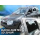 Ανεμοθραύστες για Dacia Duster (2010-2018) 5 πορτο - 4 τμχ. εμπρός και πίσω