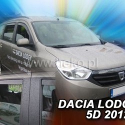 Ανεμοθραύστες για Dacia Lodgy (2012-2021) 5 πορτο - 4 τμχ. εμπρός και πίσω Ανεμοθραύστες για Dacia Lodgy (2012-2021) 5 πορτο - 4 τμχ. εμπρός και πίσω