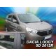 Ανεμοθραύστες για Dacia Lodgy (2012-2021) 5 πορτο - 4 τμχ. εμπρός και πίσω
