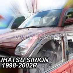 Ανεμοθραύστες για Daihatsu Sirion (1998-2005) 5 πορτο - 4 τμχ. εμπρός και πίσω Ανεμοθραύστες για Daihatsu Sirion (1998-2005) 5 πορτο - 4 τμχ. εμπρός και πίσω