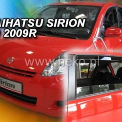 Ανεμοθραύστες για Daihatsu Sirion (2005+) / SUBARU JUSTY (2007 - 2011) 5 πορτο - 4 τμχ. εμπρός και πίσω Ανεμοθραύστες για Daihatsu Sirion (2005+) / SUBARU JUSTY (2007 - 2011) 5 πορτο - 4 τμχ. εμπρός και πίσω