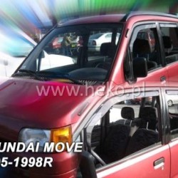 Ανεμοθραύστες για Daihatsu Move (1995-1998) 5 πορτο - 4 τμχ. εμπρός και πίσω Ανεμοθραύστες για Daihatsu Move (1995-1998) 5 πορτο - 4 τμχ. εμπρός και πίσω