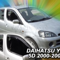 Ανεμοθραύστες για Daihatsu YRV (2000-2005) 5 πορτο - 4 τμχ. εμπρός και πίσω Ανεμοθραύστες για Daihatsu YRV (2000-2005) 5 πορτο - 4 τμχ. εμπρός και πίσω