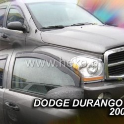 Ανεμοθραύστες για Dodge Durango (2004+) 5 πορτο - 4 τμχ. εμπρός και πίσω Ανεμοθραύστες για Dodge Durango (2004+) 5 πορτο - 4 τμχ. εμπρός και πίσω