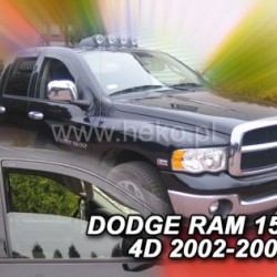 Ανεμοθραύστες για Dodge Ram 1500 (2002-2008) 4 πορτο - 2 τμχ. εμπρός Ανεμοθραύστες για Dodge Ram 1500 (2002-2008) 4 πορτο - 2 τμχ. εμπρός