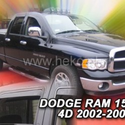 Ανεμοθραύστες για Dodge Ram 1500 (2002-2008) 4 πορτο - 4 τμχ. εμπρός και πίσω Ανεμοθραύστες για Dodge Ram 1500 (2002-2008) 4 πορτο - 4 τμχ. εμπρός και πίσω
