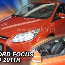 Ανεμοθραύστες για Ford Focus III (2011+) 5 πορτο , sedan - 2 τμχ. εμπρός Ανεμοθραύστες για Ford Focus III (2011+) 5 πορτο , sedan - 2 τμχ. εμπρός