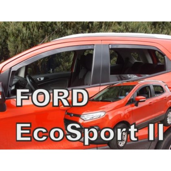 Ανεμοθραύστες για Ford Ecosport II (2013+)  5 πορτο - 4 τμχ. εμπρός και πίσω