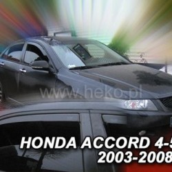Ανεμοθραύστες για Honda Accord (2003-2008) sedan - 4 τμχ. εμπρός και πίσω