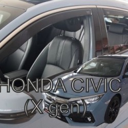 Ανεμοθραύστες για Honda Civic X (2017+) 5 πορτο - 4 τμχ. εμπρός και πίσω