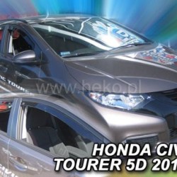 Ανεμοθραύστες για Honda Civic Tourer (2014+) combi - 4 τμχ. εμπρός και πίσω