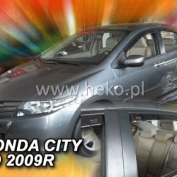 Ανεμοθραύστες για Honda City (2008+) sedan - 4 τμχ. εμπρός και πίσω