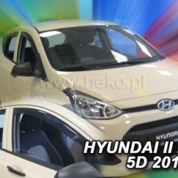 Ανεμοθραύστες για Hyundai i10 (2014+) 5 πορτο - 4 τμχ. εμπρός και πίσω