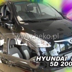Ανεμοθραύστες για Hyundai i10 (2008+) 5 πορτο - 4 τμχ. εμπρός και πίσω