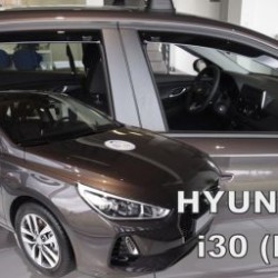 Ανεμοθραύστες για Hyundai i30 (2017+) 5 πορτο , combi - 4 τμχ. εμπρός και πίσω