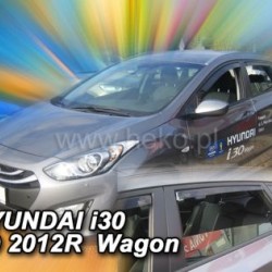 Ανεμοθραύστες για Hyundai i30 (2012-2017) combi - 4 τμχ. εμπρός και πίσω