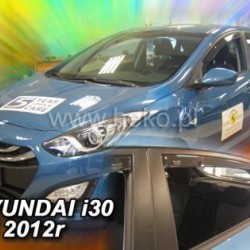 Ανεμοθραύστες για Hyundai i30 (2012-2017) 5 πορτο - 4 τμχ. εμπρός και πίσω
