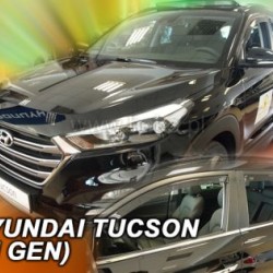 Ανεμοθραύστες για Hyundai Tucson (2015-2019) 5 πορτο - 4 τμχ. εμπρός και πίσω Ανεμοθραύστες για Hyundai Tucson (2015-2019) 5 πορτο - 4 τμχ. εμπρός και πίσω