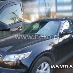 Ανεμοθραύστες για Infiniti FX 35/45  (2003-2008) 5 πορτο - 2 τμχ. εμπρός Ανεμοθραύστες για Infiniti FX 35/45  (2003-2008) 5 πορτο - 2 τμχ. εμπρός