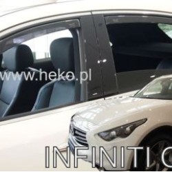 Ανεμοθραύστες για Infiniti FX/QX (2008+) 5 πορτο - 4 τμχ. εμπρός και πίσω Ανεμοθραύστες για Infiniti FX/QX (2008+) 5 πορτο - 4 τμχ. εμπρός και πίσω