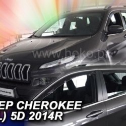 Ανεμοθραύστες για Jeep Cherokee  (2013-2018) 5 πορτο - 4 τμχ. εμπρός και πίσω