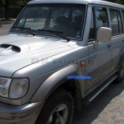 Ανεμοθραύστες για Hyundai Galloper (1998+) 3/5 πορτο - 2 τμχ. εμπρός