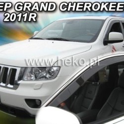 Ανεμοθραύστες για Jeep Grand Cherokee  (2011+) 5 πορτο - 2 τμχ. εμπρός
