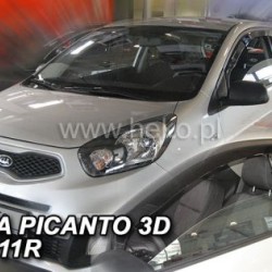 Ανεμοθραύστες για Kia Picanto (2011-2017)  3 πορτο