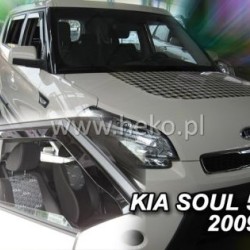 Ανεμοθραύστες για Kia Soul  (2009-2014) 5 πορτο - 2 τμχ. εμπρός