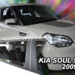 Ανεμοθραύστες για Kia Soul  (2009-2014) 5 πορτο - 4 τμχ. εμπρός και πίσω