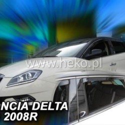 Ανεμοθραύστες για Lancia Delta (2008+) 5 πορτο - 4 τμχ. εμπρός και πίσω Ανεμοθραύστες για Lancia Delta (2008+) 5 πορτο - 4 τμχ. εμπρός και πίσω