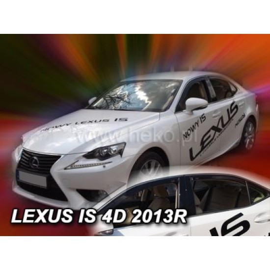 Ανεμοθραύστες για Lexus IS (2013+) sedan - 2 τμχ. εμπρός