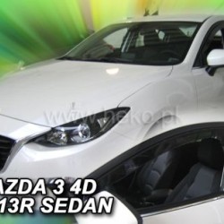 Ανεμοθραύστες για Mazda 3 (2013-2018) 5 πορτο , sedan  - 2 τμχ. εμπρός