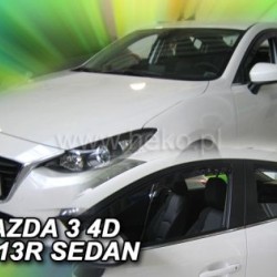 Ανεμοθραύστες για Mazda 3 (2013-2018) 5 πορτο , sedan  - 4 τμχ. εμπρός και πίσω